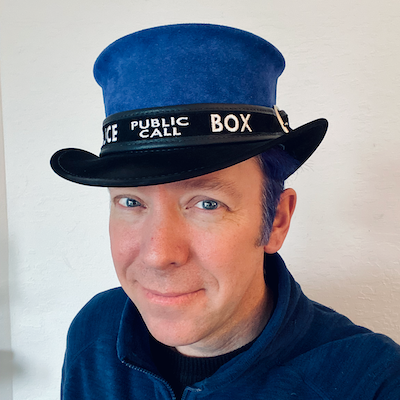 Mike Shema Tardis Top Hat